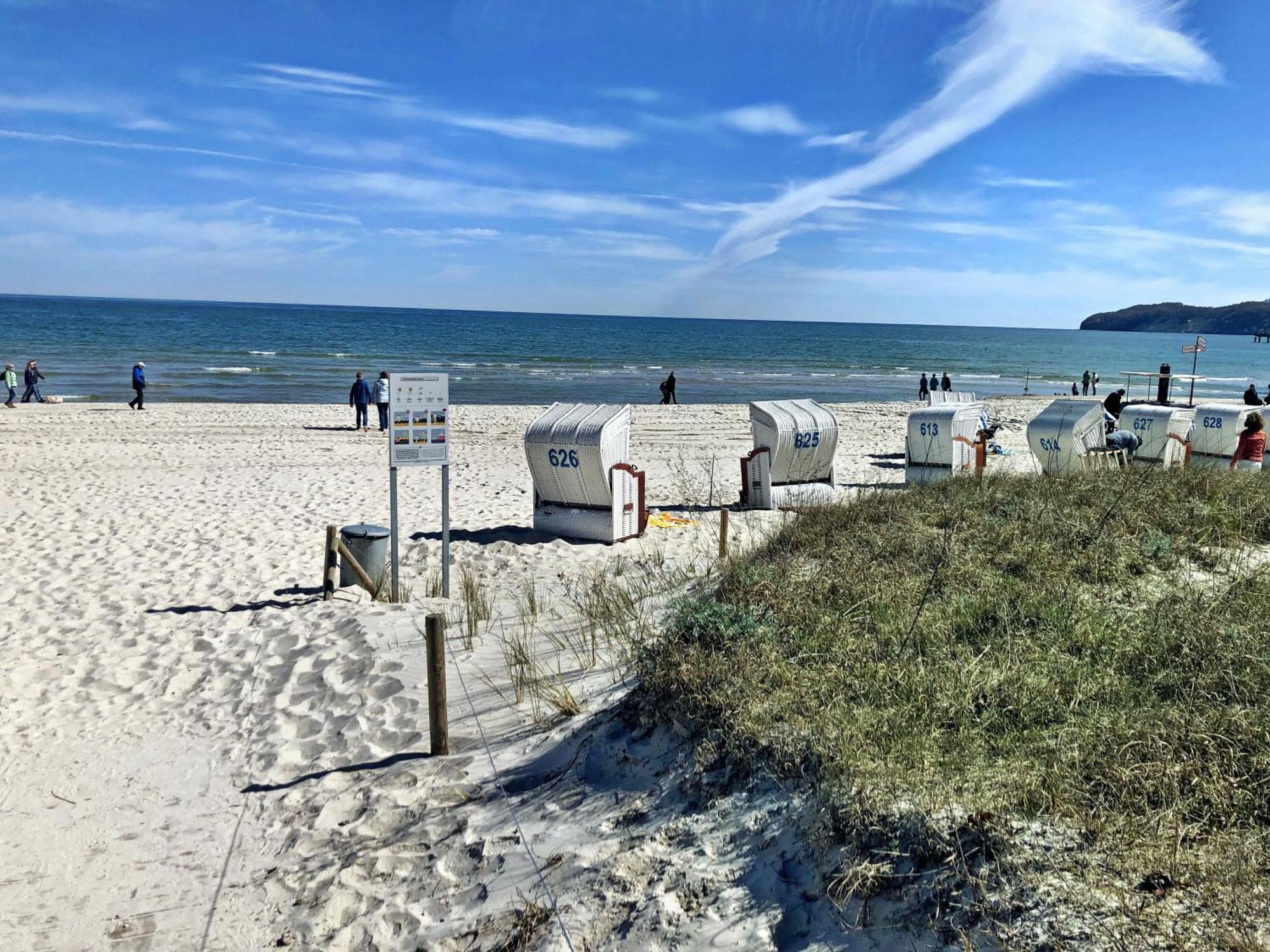 Sommerwind - Villa Helene Mit Meerblick In Top Lage Binz Exteriör bild
